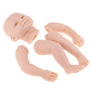 20'' Neborn Baby Kits Silicone Vinyl Head Arms Legs For Neborn Baby Dolls