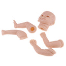 20'' Neborn Baby Kits Silicone Vinyl Head Arms Legs For Neborn Baby Dolls