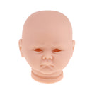 20inch Unpainted Reborn Awake Doll Kits Soft Vinyl Newborn Baby Model DIY Making Accessories