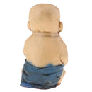 Creepy Latex Zombie Baby Red Eyes Ghost Doll Halloween Party Prop Ornament
