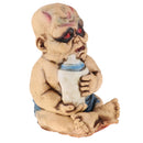 Creepy Latex Zombie Baby Red Eyes Ghost Doll Halloween Party Prop Ornament