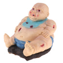 Creepy Latex Zombie Paunchy Ghost Baby Doll Halloween Party Prop Ornament