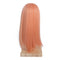 1/3 BJD Dolls Wig Curly Hair & Stand Hairpiece Display Supporter Peach Pink