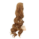BJD Smart Doll Wig 1/6 & Holder Brown Curly Bang Hair 6-7inch for LUTS DOD Dollfie Doll DIY Accessories