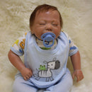 Lifelike Soft Silicone 20inch Reborn Kits Sleeping Baby Doll Blank Head Limb Mold DIY Accessories