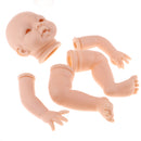 Real Looking 22inch Silicone Reborn Kits Awake Baby Doll with Head Arms Legs - Kids Gift Adult Collections