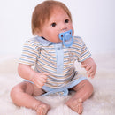 Unpainted 20inch Reborn Kits - Silicone Newborn Baby Doll with Head 3/4 Arms Full Legs Mold Â– Great DIY Handwork