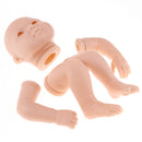 Unpainted 20inch Reborn Kits - Silicone Newborn Baby Doll with Head 3/4 Arms Full Legs Mold Â– Great DIY Handwork