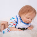 Lifelike Soft Silicone 18inch Reborn Kits Sleeping Baby Doll Blank Head Limb Mold DIY Accessories