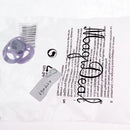 Cute Cartoon Dummy Pacifier & Magnet Set Baby Doll Supplies for Reborn Newborn Doll Purple