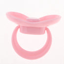 High Quality ABS Plastic Pacifier & Magnet Set Baby Doll Supplies For Reborn Doll Real Life Accessory Pink