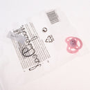 High Quality ABS Plastic Pacifier & Magnet Set Baby Doll Supplies For Reborn Doll Real Life Accessory Pink