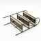1/12 Dollhouse Miniature Furniture Bookshelf Shoe Rack Model Living Room Study Room Accessory