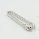 Set of 4 Pieces Miniature Metal Food Clip Tongs Cookware for 1/12 Dollhouse Kitchen Accessories