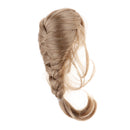 Lovely Artificial Mohair Hair Wig For 1/8 BJD MSD DZ LUTS Dolls Making & Repairing Linen Color