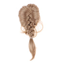 Lovely Artificial Mohair Hair Wig For 1/8 BJD MSD DZ LUTS Dolls Making & Repairing Linen Color