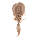 Lovely Artificial Mohair Hair Wig For 1/8 BJD MSD DZ LUTS Dolls Making & Repairing Linen Color