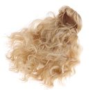 Big Wave Curly Hair Wig Long Hairpiece Blonde For 1/6 BJD Super Dollfie SD DD Dressup Accessory