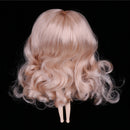 20cm White Skin Nude Body & Head W. Wig For Middle Blythe Neo Doll Custom