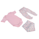 3pcs Lovely Doll Clothes Suit For 22inch Reborn Dolls Casual Wear Dress Up Accessory