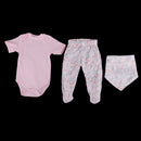 3pcs Lovely Doll Clothes Suit For 22inch Reborn Dolls Casual Wear Dress Up Accessory