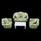 1/12 Dollhouse Living Room Furniture Sofa Couch W. Cushion Set & End Table