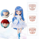 Doll Faceplate Head Shell For BBgirl SD BJD Doll Changing Face No Make-up