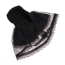 Adorable Off Shoulder Lace Dress Cape Stocking Suits Halloween Party Outfit For 12inch Fashion Girl Dolls Clothing Accessory