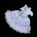 Adorable Short Sleeve Lace Dress Skirt Princess Dress Party Outfit For 12inch Fashion Girl Dolls Clothing Accessory