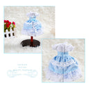 Adorable Short Sleeve Lace Dress Skirt Princess Dress Party Outfit For 12inch Fashion Girl Dolls Clothing Accessory