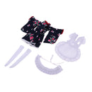 Lovely Handmade Japanese Style Printed Kimono With Apron Coat For 12inch Fashion Girl Dolls Clothing Collection
