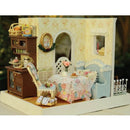 1/24 DIY Handcraft Miniature Project Sweet Wooden Two-Sided Doll House Baking House