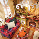 1:24 Creative DIY Miniature Dollhouse Doll House Furniture Kits Kid Toy Gift -Holiday Times
