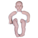 Real Touch Large Silicone 29'' Reborn Kit Awake Baby Doll Blank Head Limb Mold and Cloth Body Set