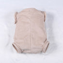 Real Touch Large Silicone 29'' Reborn Kit Awake Baby Doll Blank Head Limb Mold and Cloth Body Set