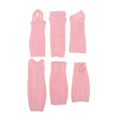 6 Pieces 1/6 Elegant Tee and Brace Skirt Princess Brace Dress for 30cm Girl Doll Accs