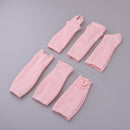 6 Pieces 1/6 Elegant Tee and Brace Skirt Princess Brace Dress for 30cm Girl Doll Accs