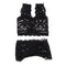 1/4 Black Lace Brace Underwear Top Brief Lingerie Set for BJD Doll Clothes Decor