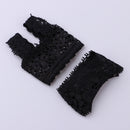 1/4 Black Lace Brace Underwear Top Brief Lingerie Set for BJD Doll Clothes Decor