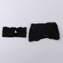 1/4 Black Lace Sleeveless Underwear Brief Lingerie Set for BJD Doll Clothes Decor