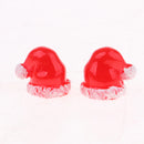 20pcs Dollhouse Mini Christmas Hat Handicrafts Accessories Gift Home Desk Top Decor