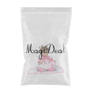 17inch Lifelike Newborn Baby Doll Soft Simulation Silicone Vinyl Reborn Girl Infant With Magnet Pacifier Nursing Bottle Pink
