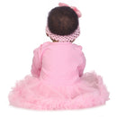 Real Touch Silicone 22inch Reborn African American Baby Doll Fake Toddler Newborn Doll Â– Kids Child Bath Toy Appease Toy Xmas Gift