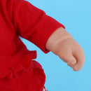 50cm Realistic Vinyl Baby Doll Newborn Baby Boy Doll in Red Clothes Toy Gifts
