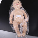 50cm Moveable Soft Vinyl High Simulation Nude Baby Girl Doll for Kids Bathing Toy Gift