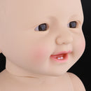 50cm Moveable Soft Vinyl High Simulation Nude Baby Girl Doll for Kids Bathing Toy Gift