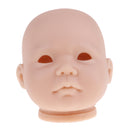 Lifelike 20inch Reborn Boy Doll Accessory Vinyl Head Sculpt Awake Baby Doll Kits