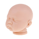20'' Reborn Doll Head Sculpt Newborn Baby Head Mold Kit Unpainted Custom Part
