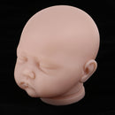 20'' Reborn Doll Head Sculpt Newborn Baby Head Mold Kit Unpainted Custom Part