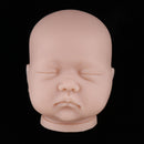 20'' Reborn Doll Head Sculpt Newborn Baby Head Mold Kit Unpainted Custom Part
